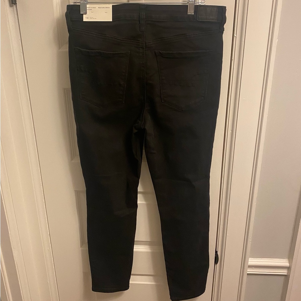American Eagle Outfitters Black Jeggings - Picture 2 of 16